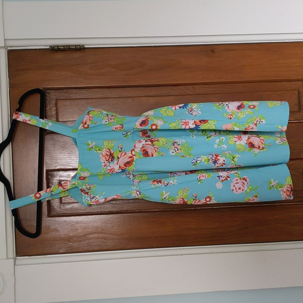 No Boundaries Sweetheart Floral Sundress - Picture 2 of 5